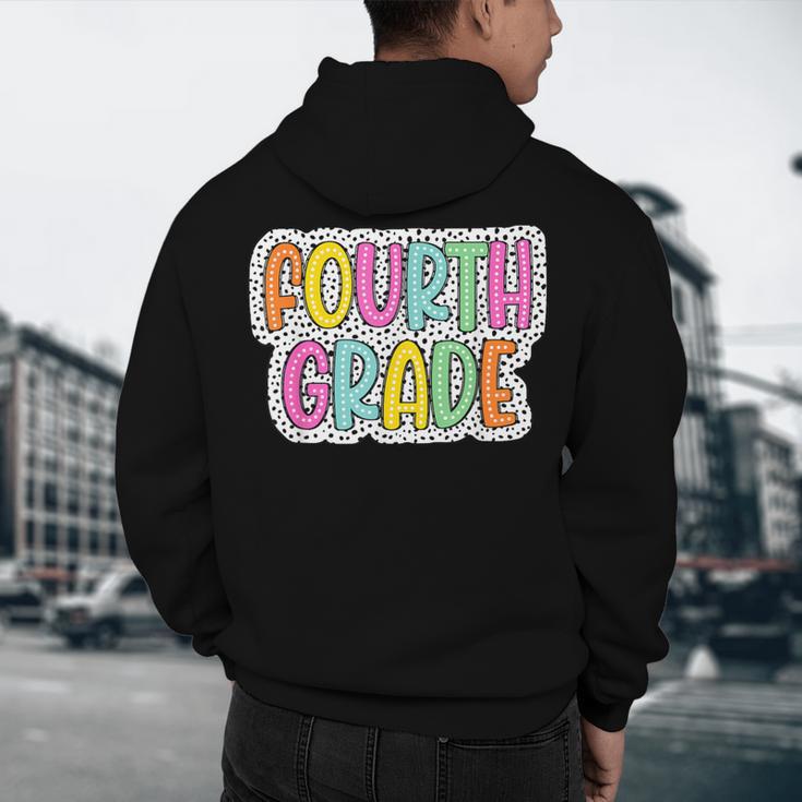 4th Grade Back To School Dalmatian Dots Teacher Student Men's Hoodie Back Print, novelty gifts, funny gifts 4th Grade Back To School Dalmatian Dots Teacher Student Men's Hoodie Back Print, novelty gifts, funny gifts