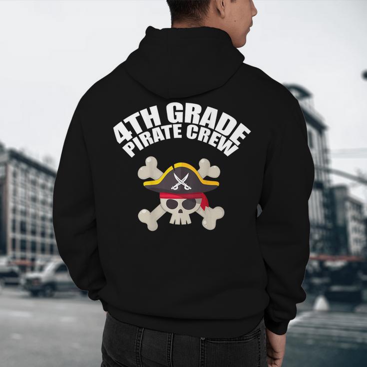 4th Grade Pirate Crew Halloween Costume Cool Teacher Student Men's Hoodie Back Print, novelty gifts, funny gifts 4th Grade Pirate Crew Halloween Costume Cool Teacher Student Men's Hoodie Back Print, novelty gifts, funny gifts