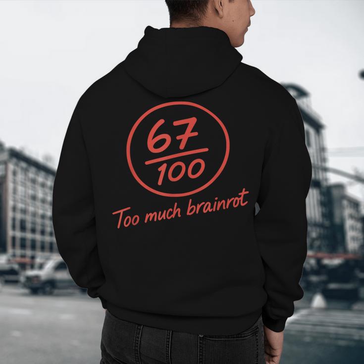6 7 Brainrot Elementary Teacher Meme 67 Six Seven Men's Hoodie Back Print, novelty gifts, funny gifts 6 7 Brainrot Elementary Teacher Meme 67 Six Seven Men's Hoodie Back Print, novelty gifts, funny gifts