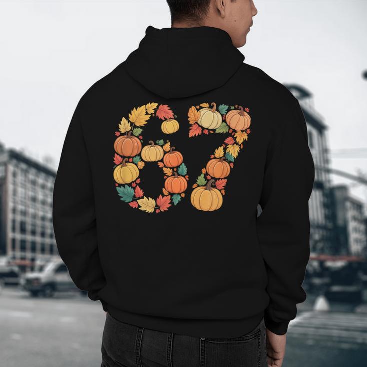 67 6 7 Fall Leaves For Teachers 67 Teacher Men's Hoodie Back Print, novelty gifts, funny gifts 67 6 7 Fall Leaves For Teachers 67 Teacher Men's Hoodie Back Print, novelty gifts, funny gifts