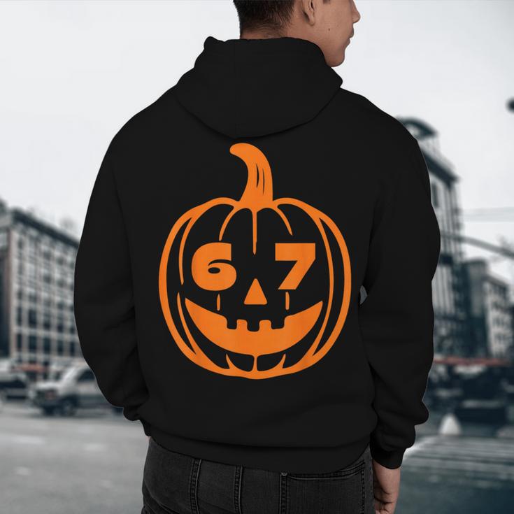 67 Six Seven Halloween Costume For Students Teachers Men's Hoodie Back Print, novelty gifts, funny gifts 67 Six Seven Halloween Costume For Students Teachers Men's Hoodie Back Print, novelty gifts, funny gifts