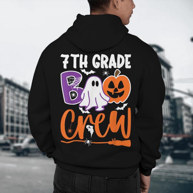 7th Grade Boo Crew Teacher Student Halloween Costume Men's Hoodie Back Print, novelty gifts, funny gifts 7th Grade Boo Crew Teacher Student Halloween Costume Men's Hoodie Back Print, novelty gifts, funny gifts