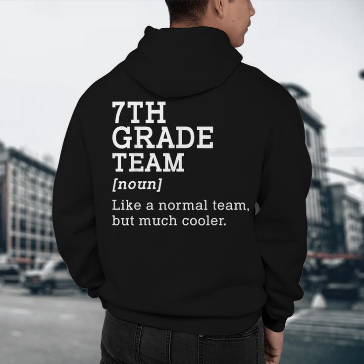 7th Grade Team Back To School Teacher Seventh Grade Team Men's Hoodie Back Print, novelty gifts, funny gifts 7th Grade Team Back To School Teacher Seventh Grade Team Men's Hoodie Back Print, novelty gifts, funny gifts