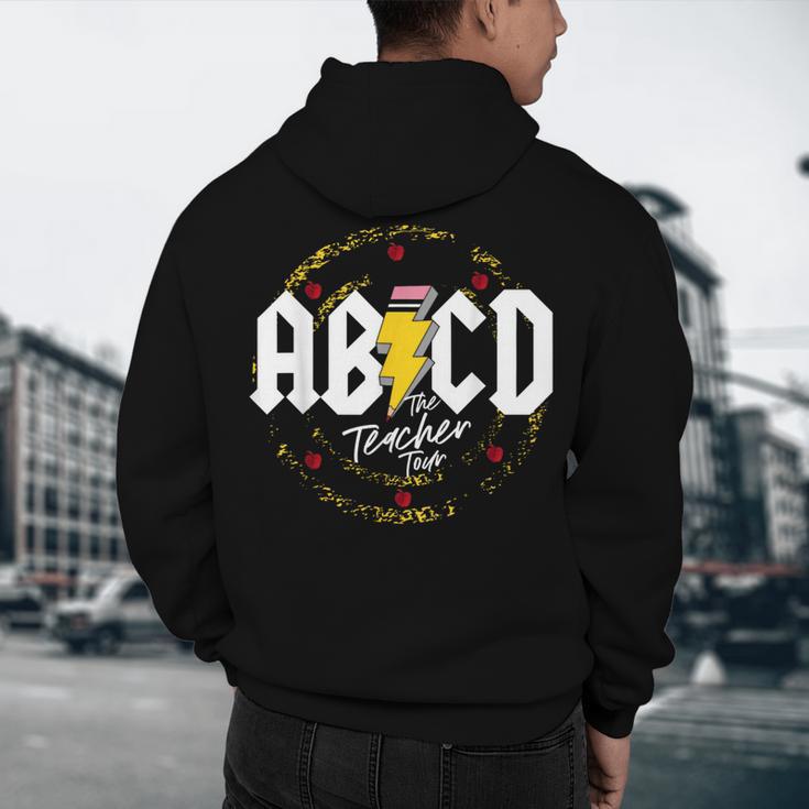ABCD The Teacher Tour Last Day Of School Rockin' Teacher Men's Hoodie Back Print, novelty gifts, funny gifts ABCD The Teacher Tour Last Day Of School Rockin' Teacher Men's Hoodie Back Print, novelty gifts, funny gifts