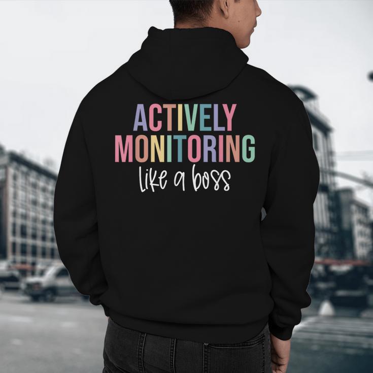 Actively Monitoring Like A Boss Shirt State Testing Teacher Men's Hoodie Back Print, novelty gifts, funny gifts Actively Monitoring Like A Boss Shirt State Testing Teacher Men's Hoodie Back Print, novelty gifts, funny gifts
