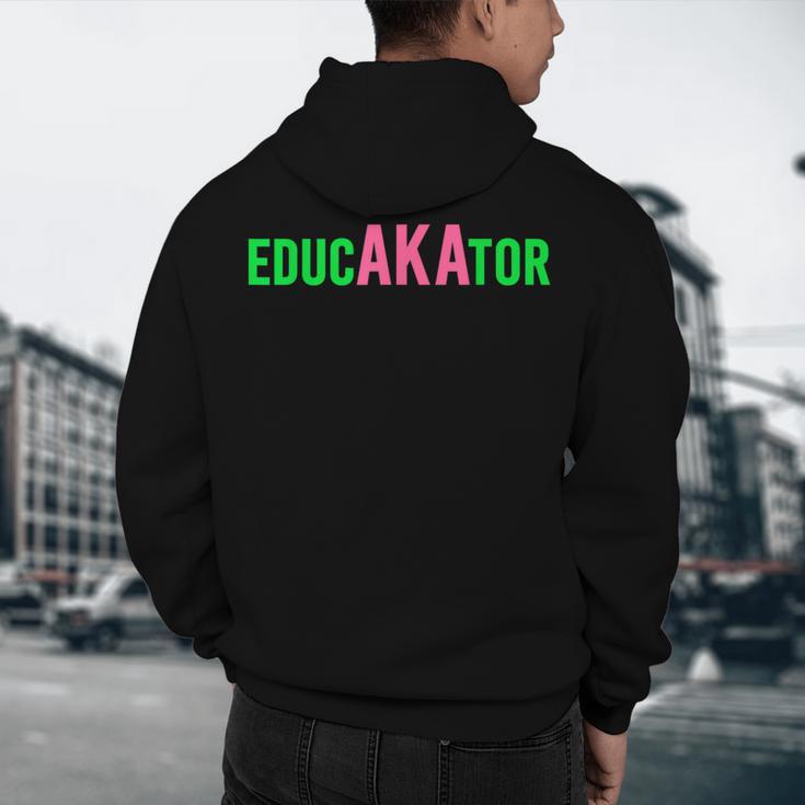 Aka Educator Educators & Teacher Crew School Squad Men's Hoodie Back Print, novelty gifts, funny gifts Aka Educator Educators & Teacher Crew School Squad Men's Hoodie Back Print, novelty gifts, funny gifts