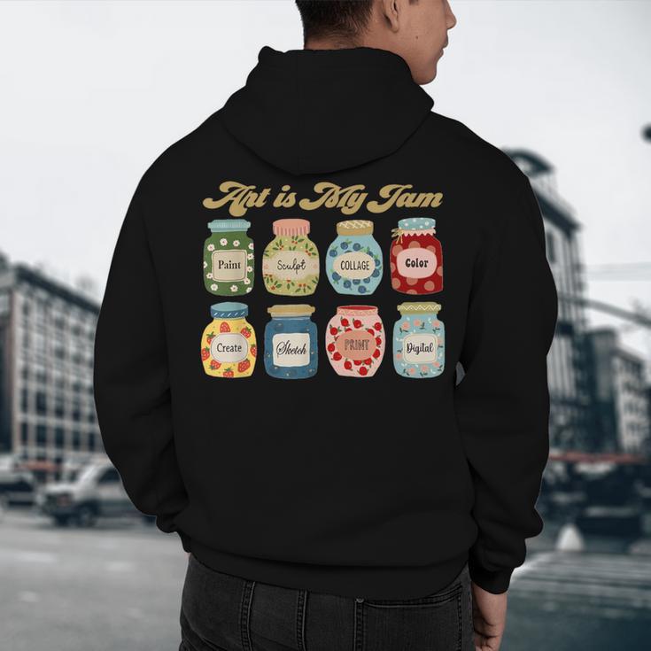Art Is My Jam Art Teacher Specials Team Steam Teacher Men's Hoodie Back Print, novelty gifts, funny gifts Art Is My Jam Art Teacher Specials Team Steam Teacher Men's Hoodie Back Print, novelty gifts, funny gifts