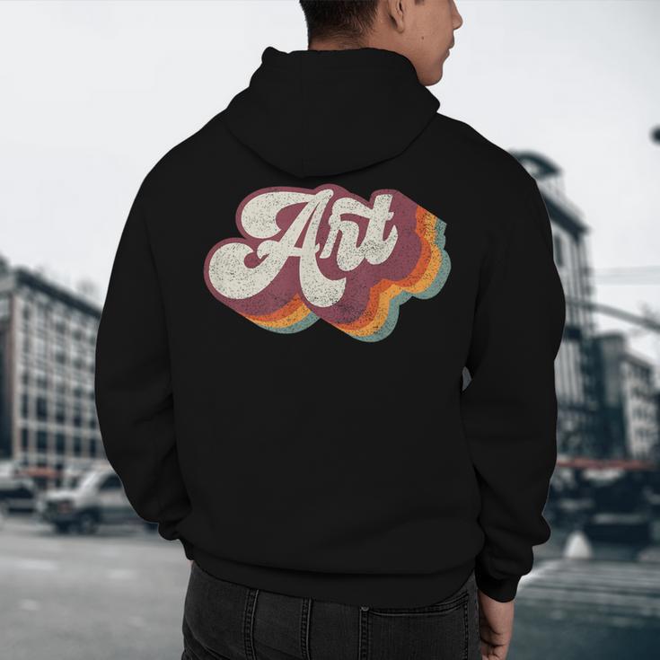 Art Teacher Back To School Men's Hoodie Back Print, novelty gifts, funny gifts Art Teacher Back To School Men's Hoodie Back Print, novelty gifts, funny gifts