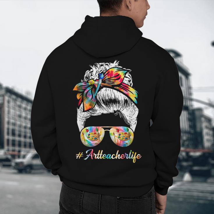 Art Teacher Life Messy Bun Back To School Art Teacher Men's Hoodie Back Print, novelty gifts, funny gifts Art Teacher Life Messy Bun Back To School Art Teacher Men's Hoodie Back Print, novelty gifts, funny gifts