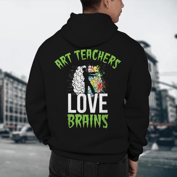 Art Teachers Love Brains Shirt Halloween Zombie Teaching Tee Men Women Kids Men's Hoodie Back Print, novelty gifts, funny gifts Art Teachers Love Brains Shirt Halloween Zombie Teaching Tee Men Women Kids Men's Hoodie Back Print, novelty gifts, funny gifts