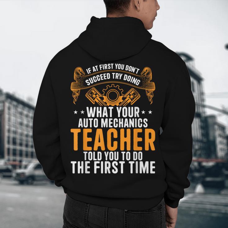 Auto Mechanic Teacher Car Repair Auto Mechanic Men's Hoodie Back Print, novelty gifts, funny gifts Auto Mechanic Teacher Car Repair Auto Mechanic Men's Hoodie Back Print, novelty gifts, funny gifts