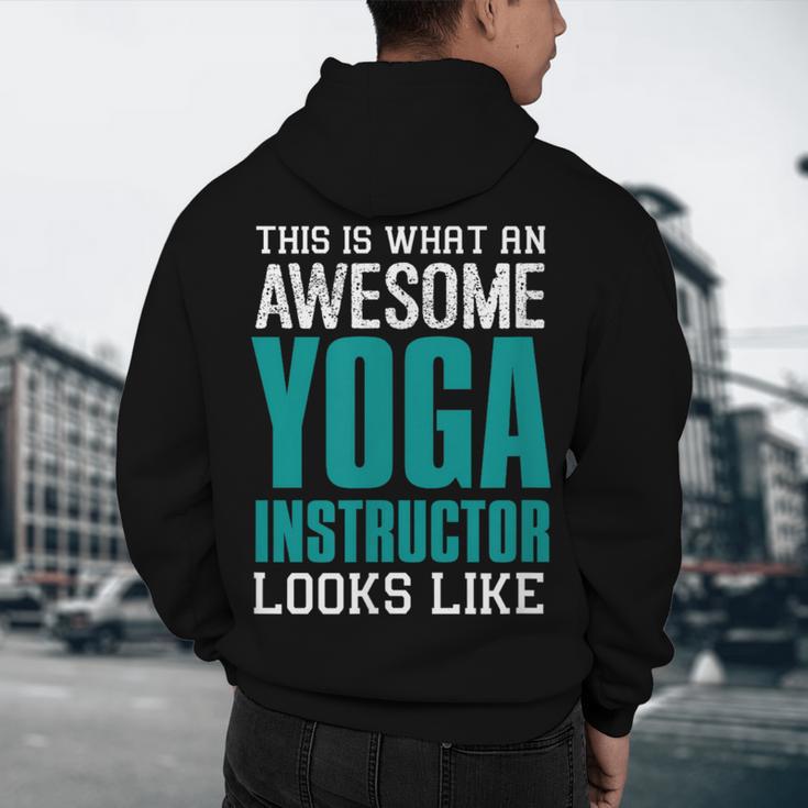This Is What An Awesome Yoga Instructor Yoga Teacher Men's Hoodie Back Print, novelty gifts, funny gifts This Is What An Awesome Yoga Instructor Yoga Teacher Men's Hoodie Back Print, novelty gifts, funny gifts