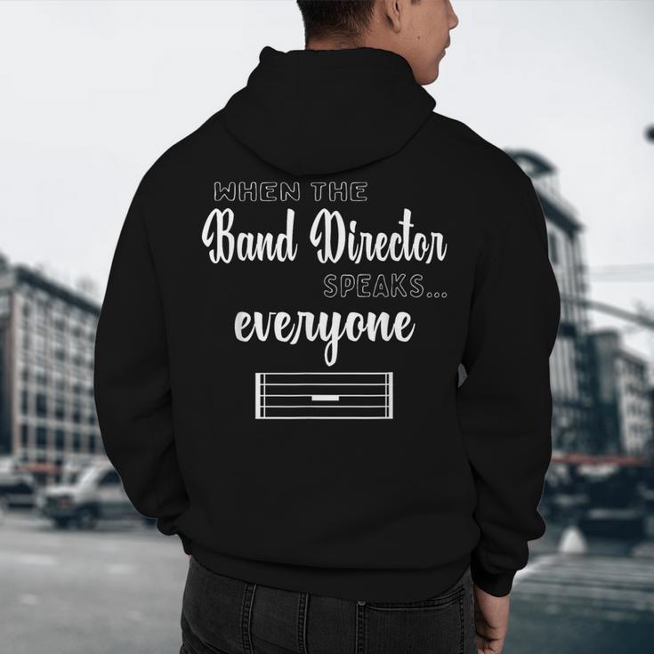 Band Director Shirt Music Teacher Appreciation Men's Hoodie Back Print, novelty gifts, funny gifts Band Director Shirt Music Teacher Appreciation Men's Hoodie Back Print, novelty gifts, funny gifts