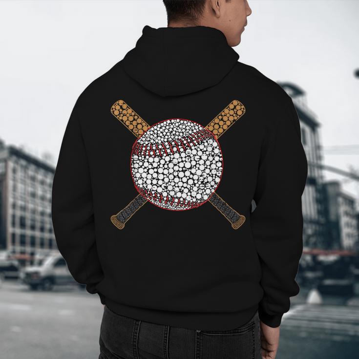 Baseball Happy Dot Day Shirts For Kids Men Women Teacher Men's Hoodie Back Print, novelty gifts, funny gifts
