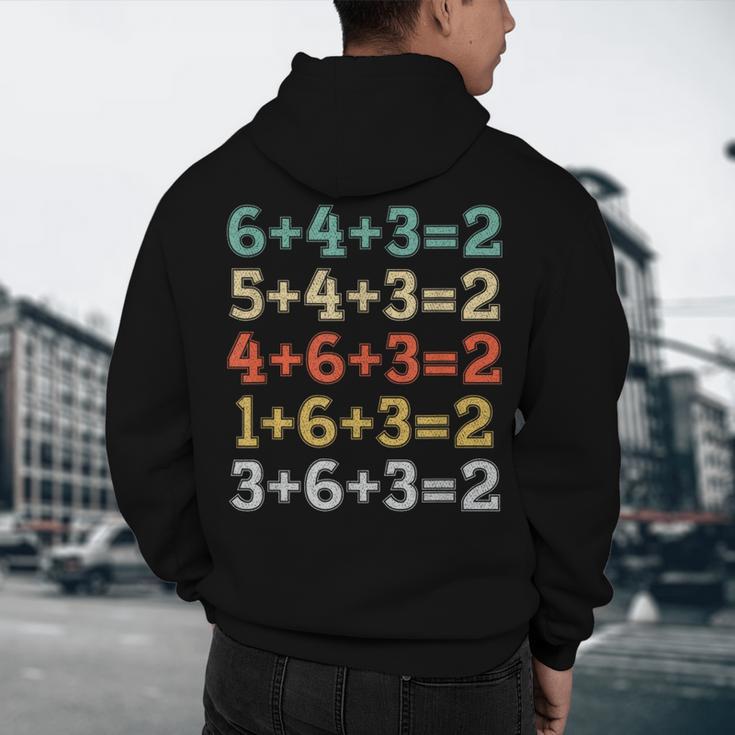 Baseball Math Sports Double Play Teacher School 2022 Men's Hoodie Back Print, novelty gifts, funny gifts Baseball Math Sports Double Play Teacher School 2022 Men's Hoodie Back Print, novelty gifts, funny gifts