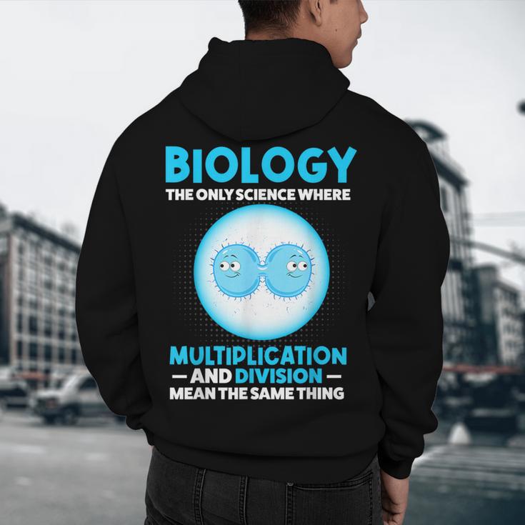 Biology Facts Science Teacher Student Biologist Men's Hoodie Back Print, novelty gifts, funny gifts Biology Facts Science Teacher Student Biologist Men's Hoodie Back Print, novelty gifts, funny gifts