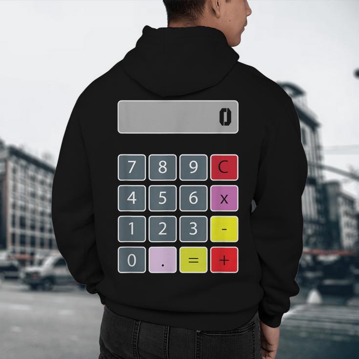 Calculator Math Teacher Halloween Costumes Women Men Adults Men's Hoodie Back Print, novelty gifts, funny gifts Calculator Math Teacher Halloween Costumes Women Men Adults Men's Hoodie Back Print, novelty gifts, funny gifts