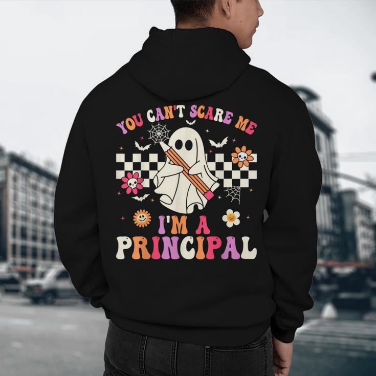 You Can't Scare Me I'm a Principal Halloween Teacher Men's Hoodie Back Print, novelty gifts, funny gifts You Can't Scare Me I'm a Principal Halloween Teacher Men's Hoodie Back Print, novelty gifts, funny gifts