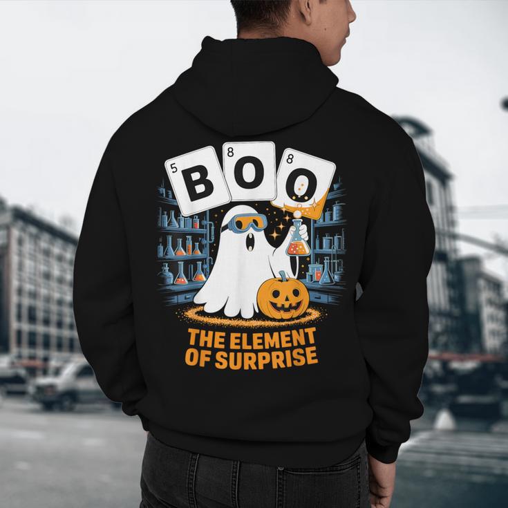 Chemistry Boo Ghost Element Of Surprise Science Teacher Tee Men's Hoodie Back Print, novelty gifts, funny gifts Chemistry Boo Ghost Element Of Surprise Science Teacher Tee Men's Hoodie Back Print, novelty gifts, funny gifts