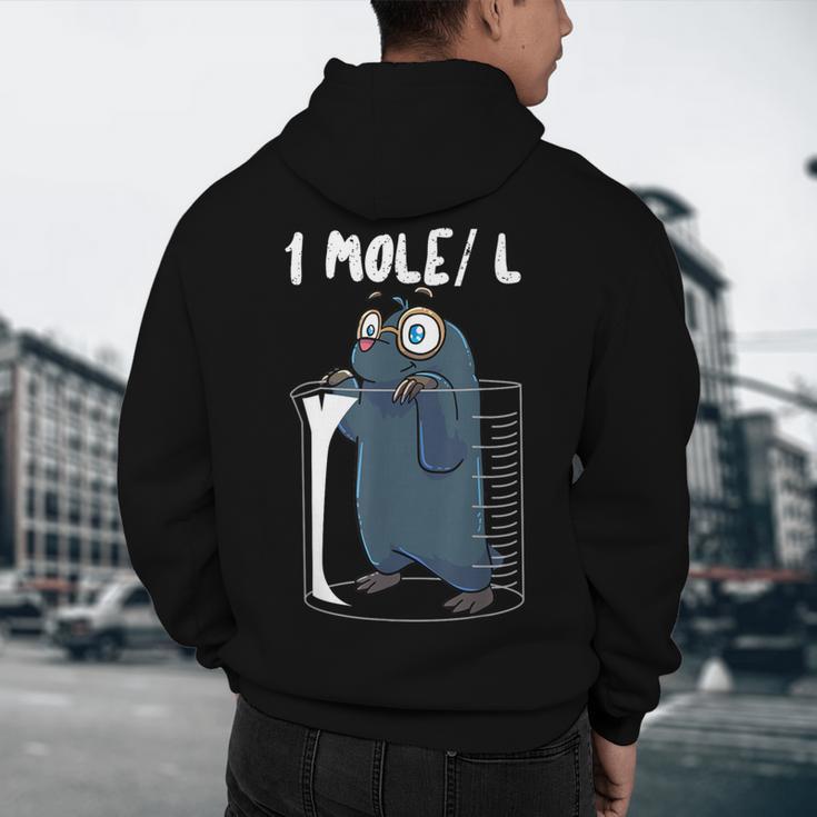 Chemistry Chemist Student Science Teacher Mole Men's Hoodie Back Print, novelty gifts, funny gifts Chemistry Chemist Student Science Teacher Mole Men's Hoodie Back Print, novelty gifts, funny gifts
