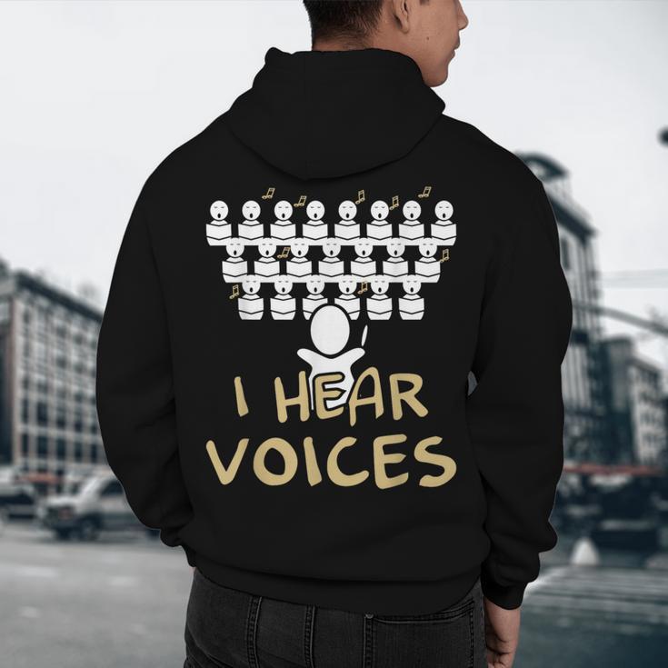 Choir Teacher Shirt I Hear Voices Chorister Tee Men's Hoodie Back Print, novelty gifts, funny gifts Choir Teacher Shirt I Hear Voices Chorister Tee Men's Hoodie Back Print, novelty gifts, funny gifts