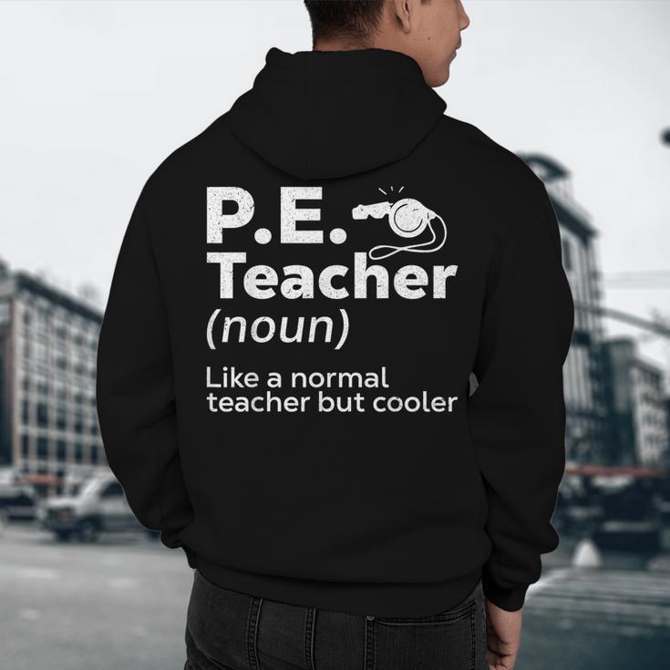 Cool PE Teacher Art For Men Women Physical Education Teacher Men's Hoodie Back Print, novelty gifts, funny gifts Cool PE Teacher Art For Men Women Physical Education Teacher Men's Hoodie Back Print, novelty gifts, funny gifts