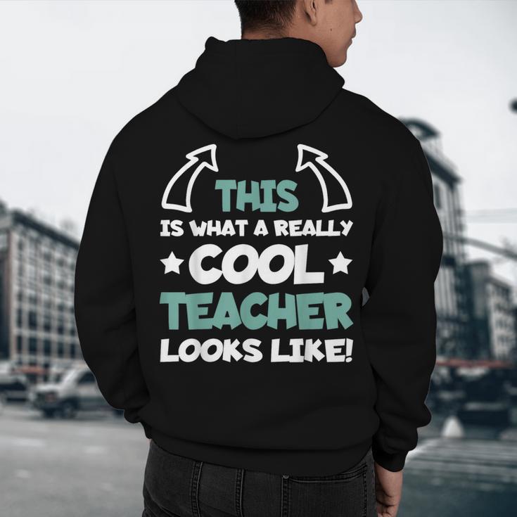 Cool Teacher Saying Teaching Student Men Women Men's Hoodie Back Print, novelty gifts, funny gifts Cool Teacher Saying Teaching Student Men Women Men's Hoodie Back Print, novelty gifts, funny gifts