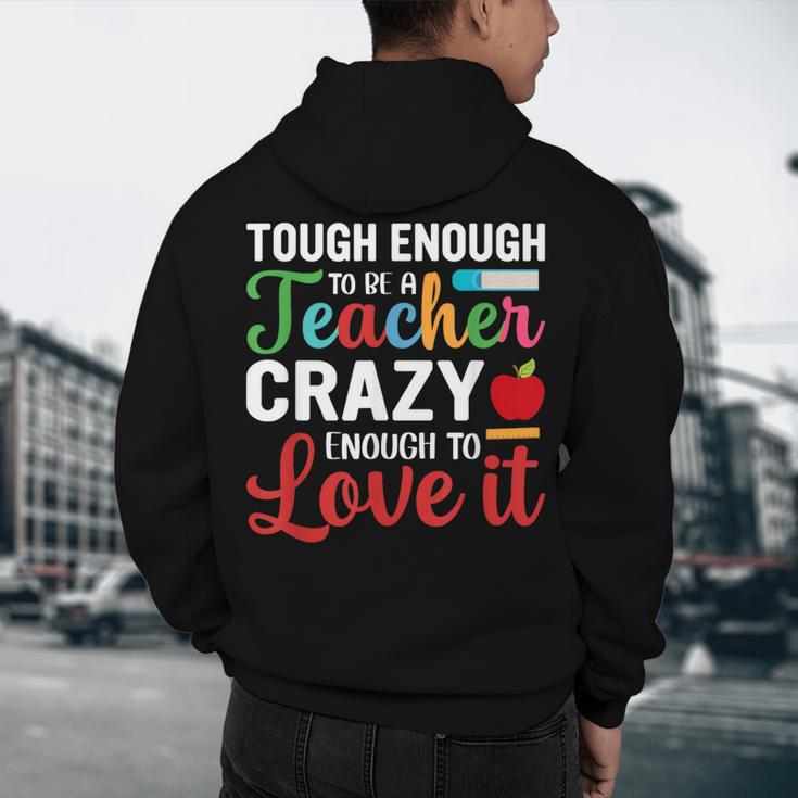 Crazy Teacher Men Women School Teachers Men's Hoodie Back Print, novelty gifts, funny gifts Crazy Teacher Men Women School Teachers Men's Hoodie Back Print, novelty gifts, funny gifts