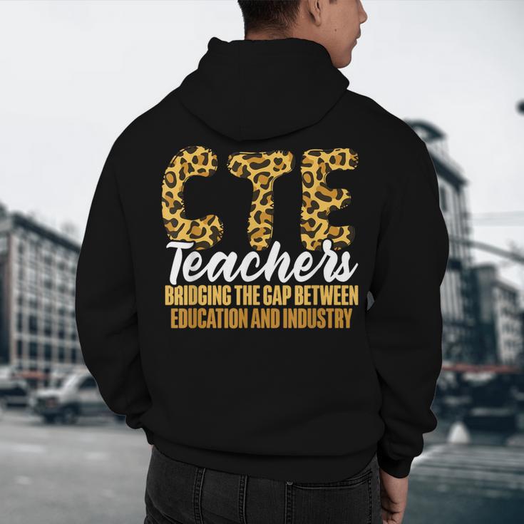 CTE Teacher Middle School High School Teach Career Men Women Men's Hoodie Back Print, novelty gifts, funny gifts