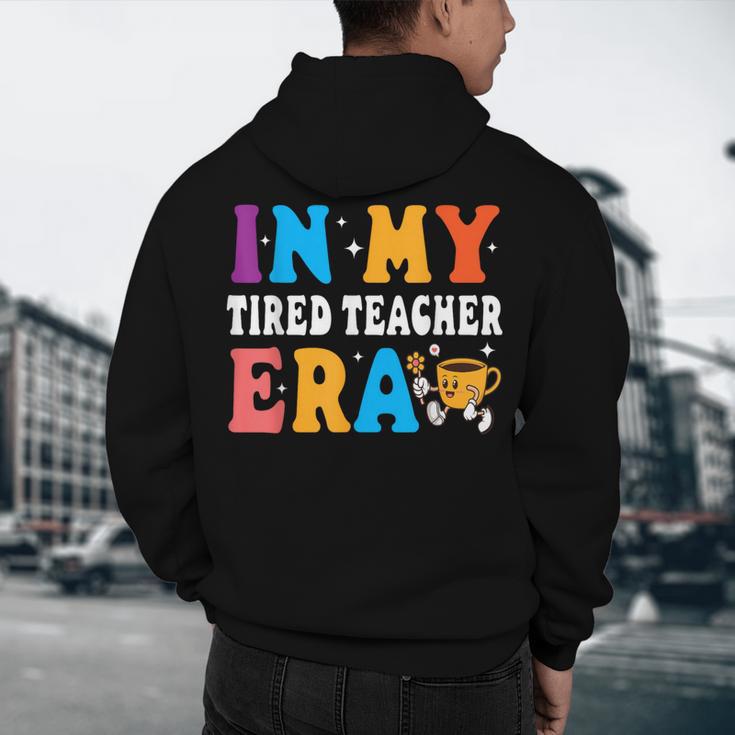 Cute Coffee Glass Face Happy Day In My Tired Teacher ERA For Men Women Men's Hoodie Back Print, novelty gifts, funny gifts Cute Coffee Glass Face Happy Day In My Tired Teacher ERA For Men Women Men's Hoodie Back Print, novelty gifts, funny gifts