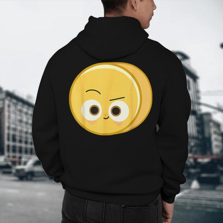 Cute Good Egg Teacher Halloween Costume Group The Big Cheese Men's Hoodie Back Print, novelty gifts, funny gifts