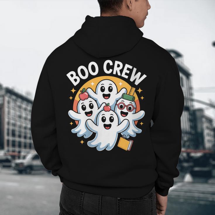 Cute Group Matching Teachers Halloween Men's Hoodie Back Print, novelty gifts, funny gifts