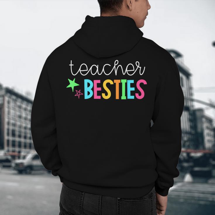 Cute Teacher Shirt Teacher Besties Men's Hoodie Back Print, novelty gifts, funny gifts Cute Teacher Shirt Teacher Besties Men's Hoodie Back Print, novelty gifts, funny gifts