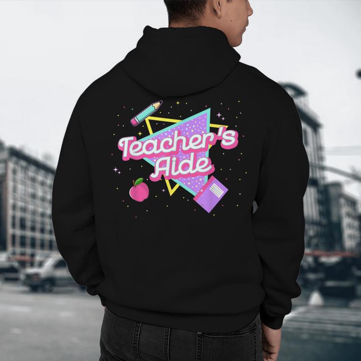 Cute Teacher's Aide Shirt 80's 90's Back To School For Men Women Men's Hoodie Back Print, novelty gifts, funny gifts Cute Teacher's Aide Shirt 80's 90's Back To School For Men Women Men's Hoodie Back Print, novelty gifts, funny gifts
