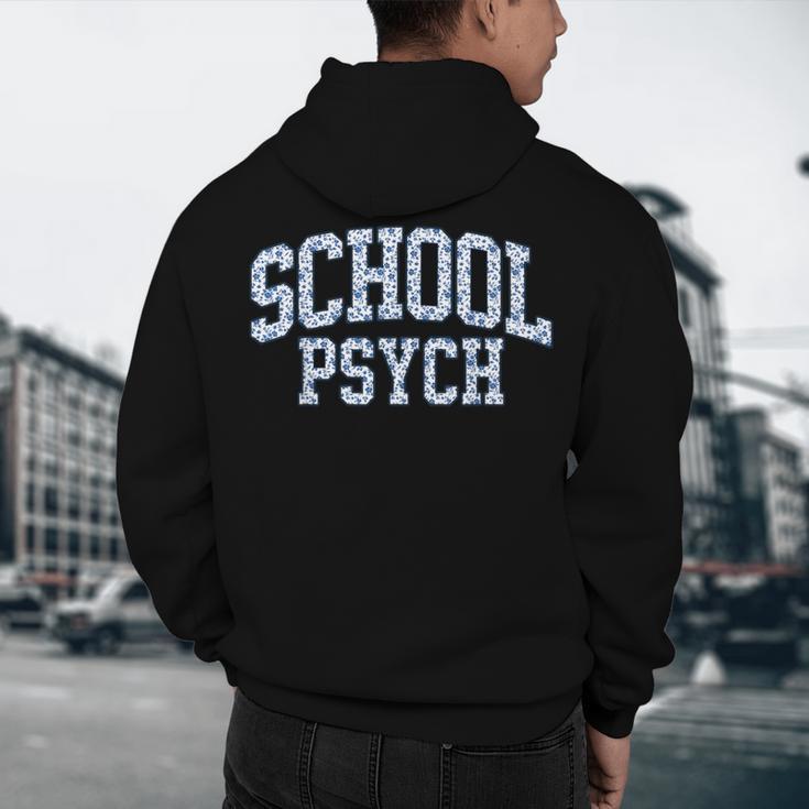 Cute Wildflower School Psych Teacher School Psychologist Men's Hoodie Back Print, novelty gifts, funny gifts Cute Wildflower School Psych Teacher School Psychologist Men's Hoodie Back Print, novelty gifts, funny gifts