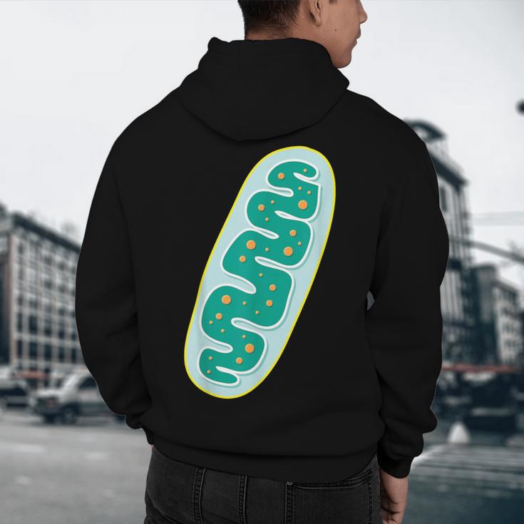 DIY Mitochondria Costume Biology Teacher Halloween Men's Hoodie Back Print, novelty gifts, funny gifts