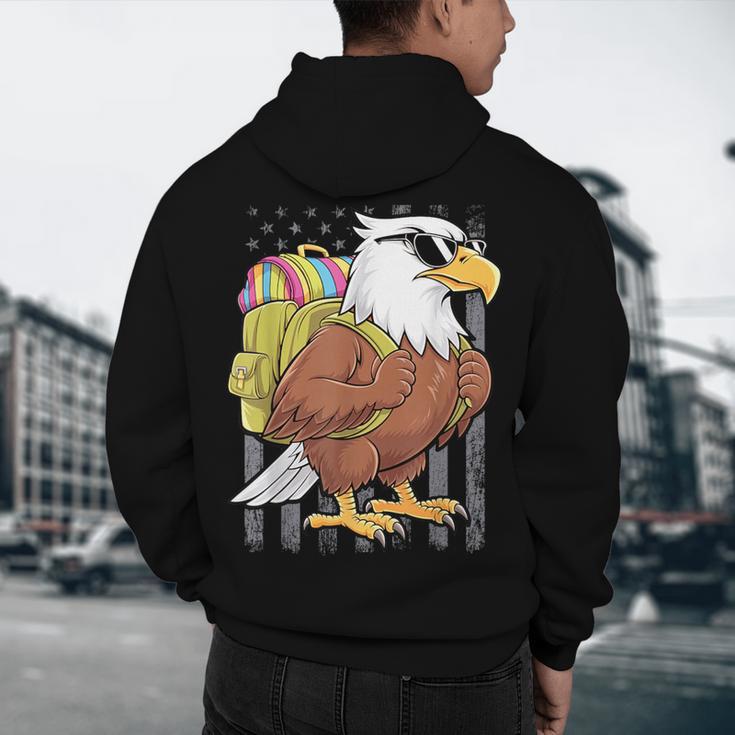 Eagle First Day Of School Teacher Back To School Eagle Men's Hoodie Back Print, novelty gifts, funny gifts Eagle First Day Of School Teacher Back To School Eagle Men's Hoodie Back Print, novelty gifts, funny gifts