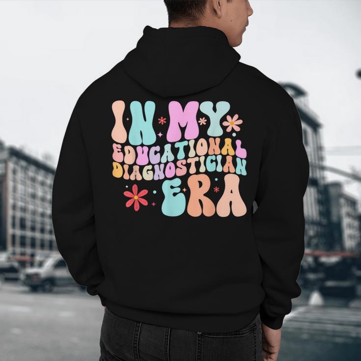 In My Educational Diagnostician Era Learning Support Teacher Men's Hoodie Back Print, novelty gifts, funny gifts