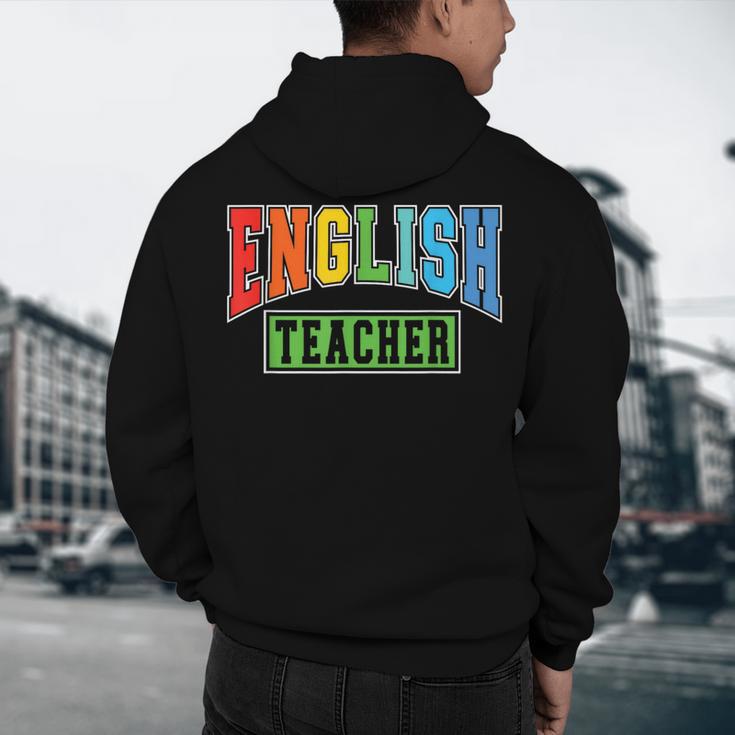 English Teacher Men Women Grammar Class English Teacher Men's Hoodie Back Print, novelty gifts, funny gifts English Teacher Men Women Grammar Class English Teacher Men's Hoodie Back Print, novelty gifts, funny gifts