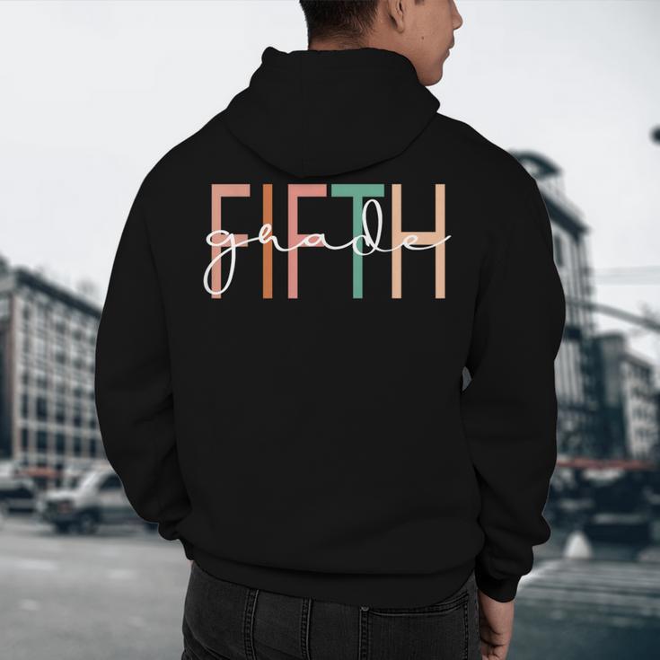 Fifth Grade Girls Boys Teacher Team 5th Grade Squad Men's Hoodie Back Print, novelty gifts, funny gifts Fifth Grade Girls Boys Teacher Team 5th Grade Squad Men's Hoodie Back Print, novelty gifts, funny gifts