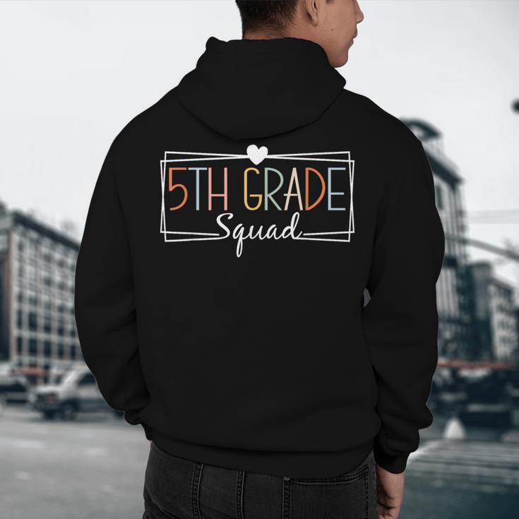 Fifth Grade Squad Teachers Kids 5th Grade Back To School Men's Hoodie Back Print, novelty gifts, funny gifts Fifth Grade Squad Teachers Kids 5th Grade Back To School Men's Hoodie Back Print, novelty gifts, funny gifts
