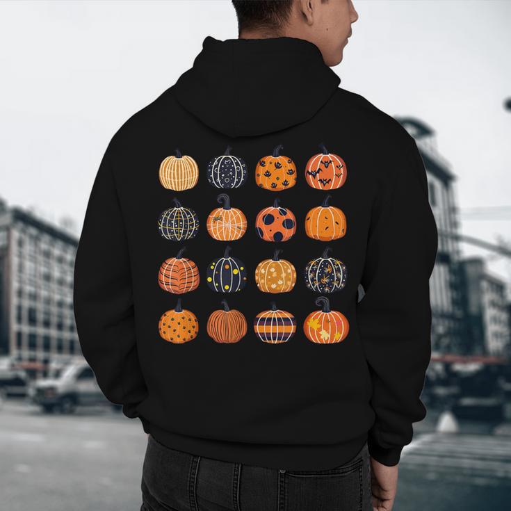Folk Art Pumpkins Teacher Nurses Admin Witch Halloween Cute Men's Hoodie Back Print, novelty gifts, funny gifts Folk Art Pumpkins Teacher Nurses Admin Witch Halloween Cute Men's Hoodie Back Print, novelty gifts, funny gifts