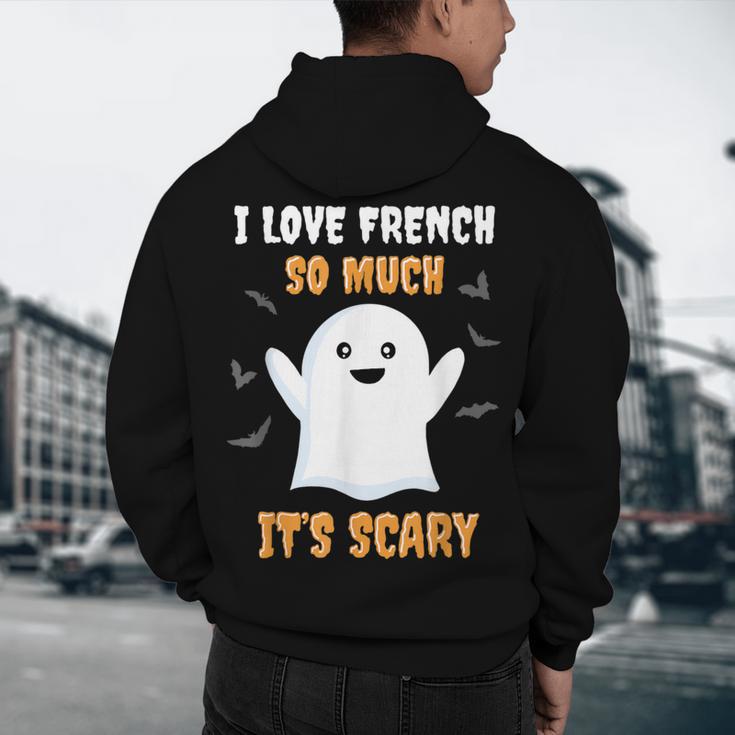 French Teacher Halloween French Class School Men's Hoodie Back Print, novelty gifts, funny gifts French Teacher Halloween French Class School Men's Hoodie Back Print, novelty gifts, funny gifts