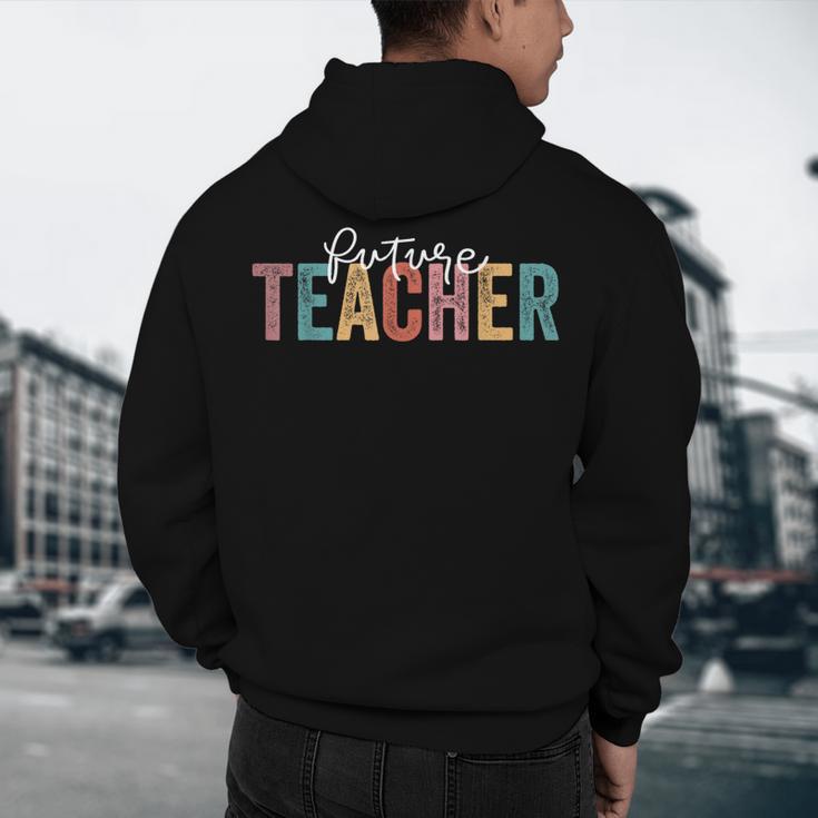 Future Teacher Student Teaching School Teacher In Progress Men's Hoodie Back Print, novelty gifts, funny gifts Future Teacher Student Teaching School Teacher In Progress Men's Hoodie Back Print, novelty gifts, funny gifts