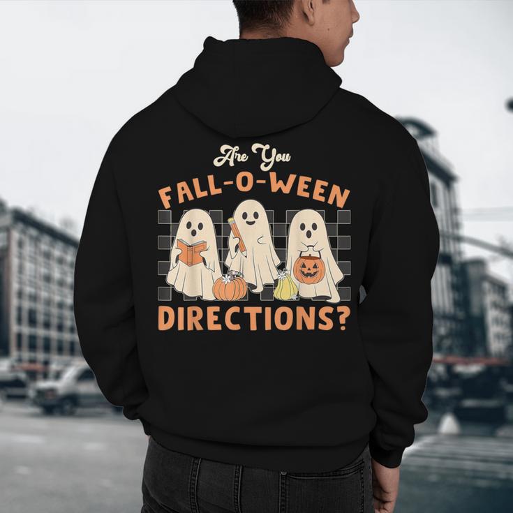 Ghost Are You Fall-O-Ween Directions Teacher Halloween Men's Hoodie Back Print, novelty gifts, funny gifts Ghost Are You Fall-O-Ween Directions Teacher Halloween Men's Hoodie Back Print, novelty gifts, funny gifts