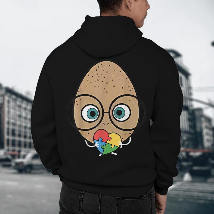 The Good Egg Teacher Halloween Costume Food Group Cute Men's Hoodie Back Print, novelty gifts, funny gifts The Good Egg Teacher Halloween Costume Food Group Cute Men's Hoodie Back Print, novelty gifts, funny gifts