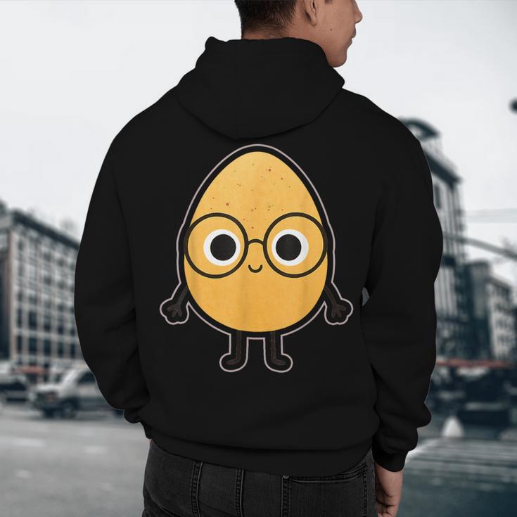 Good Egg Teacher Halloween Costume The Smart Cookie Men's Hoodie Back Print, novelty gifts, funny gifts