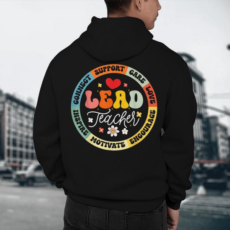 Groovy Lead Teacher Appreciation Back To School Men's Hoodie Back Print, novelty gifts, funny gifts Groovy Lead Teacher Appreciation Back To School Men's Hoodie Back Print, novelty gifts, funny gifts