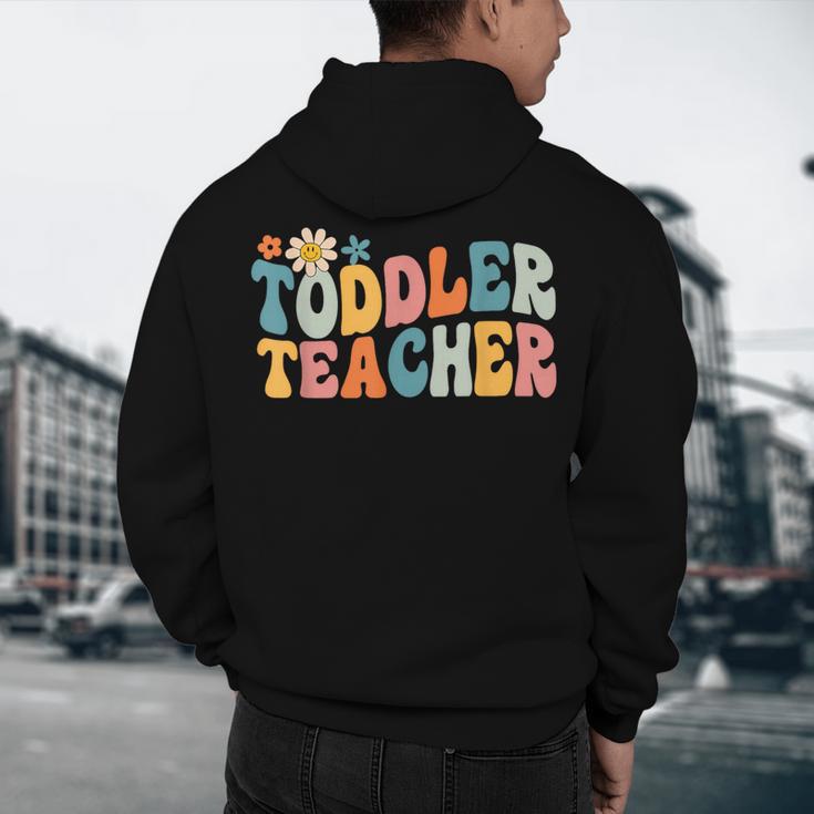 Groovy Toddler Teacher Appreciation Back To School Men's Hoodie Back Print, novelty gifts, funny gifts Groovy Toddler Teacher Appreciation Back To School Men's Hoodie Back Print, novelty gifts, funny gifts