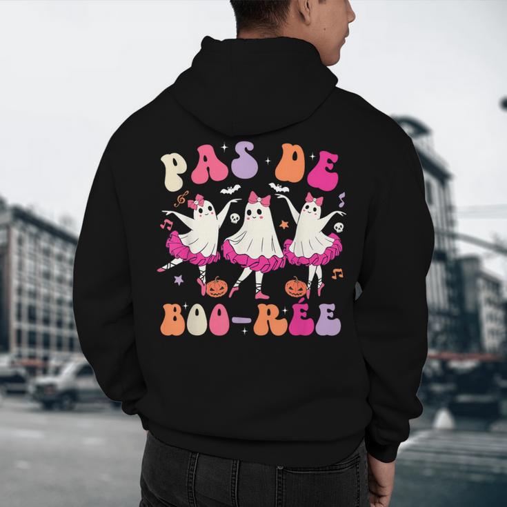 Halloween Dance Teacher Pas De Boo-Ree Ghost Ballet Dancer Men's Hoodie Back Print, novelty gifts, funny gifts Halloween Dance Teacher Pas De Boo-Ree Ghost Ballet Dancer Men's Hoodie Back Print, novelty gifts, funny gifts